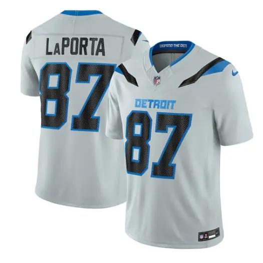 Sam Laporta Jersey #87 Detroit Lions 2026 Rivalries Vapor Limited All Stitched by My Store NCAA Football Jerseys