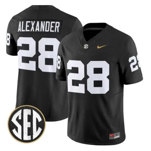 Sedrick Alexander Jersey #7 Vanderbilt Commodores 2026 Vapor Stitched 2 Sedrick Alexander Jersey #7 Vanderbilt Commodores 2026 Vapor Stitched by My Store NCAA Football Jerseys
