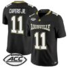 T.J. Capers Jersey #11 Louisville Cardinals 2026 For The Ville Vapor Stitched by My Store NCAA Football Jerseys