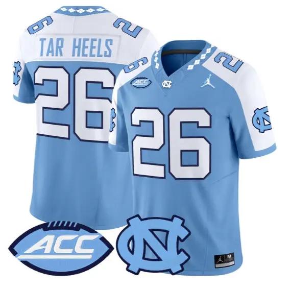 Tar Heels Jersey #26 North Carolina Tar Heels 2026 Limited Stitched 1 Tar Heels Jersey #26 North Carolina Tar Heels 2026 Limited Stitched by My Store NCAA Football Jerseys