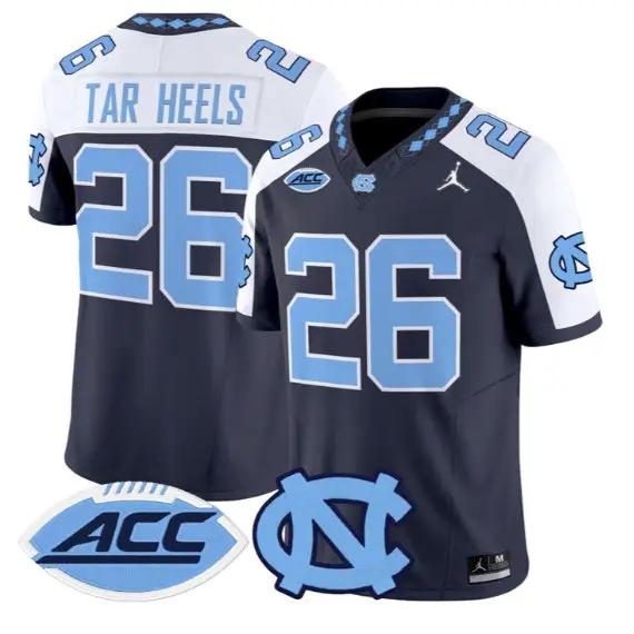 Tar Heels Jersey #26 North Carolina Tar Heels 2026 Limited Stitched 3 Tar Heels Jersey #26 North Carolina Tar Heels 2026 Limited Stitched by My Store NCAA Football Jerseys