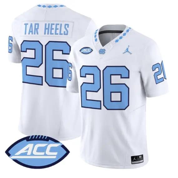 Tar Heels Jersey #26 North Carolina Tar Heels 2026 Limited Stitched 5 Tar Heels Jersey #26 North Carolina Tar Heels 2026 Limited Stitched by My Store NCAA Football Jerseys