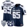 Tavo Motu'apuaka Jersey #65 Utah State Aggies 2026 Limited Stitched by My Store NCAA Football Jerseys