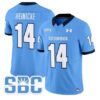 Taylor_Heinicke_Jersey_14_Old_Dominion_Monarchs_2026_Vapor_Stitched_Blue - Malcom Terry Taylor Heinicke Jersey #14 Old Dominion Monarchs 2026 Vapor Stitched by My Store NCAA Football Jerseys