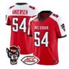 Teague Andersen Jersey #54 NC State Wolfpack 2026 Limited Stitched by My Store NCAA Football Jerseys