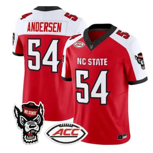 Teague Andersen Jersey #54 NC State Wolfpack 2026 Limited Stitched 1 Teague Andersen Jersey #54 NC State Wolfpack 2026 Limited Stitched by My Store NCAA Football Jerseys