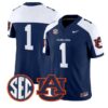 Team Jersey #1 Auburn Tigers Jersey 2026 Vapor Limited All Stitched by My Store NCAA Football Jerseys