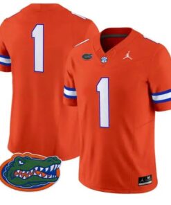 Team Jersey #1 Florida Gators Jersey 2026 Vapor Limited Stitched by My Store NCAA Football Jerseys