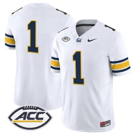 Team Jersey #1 Golden Bears Jersey 2026 Vapor Limited - All Stitched by My Store NCAA Football Jerseys