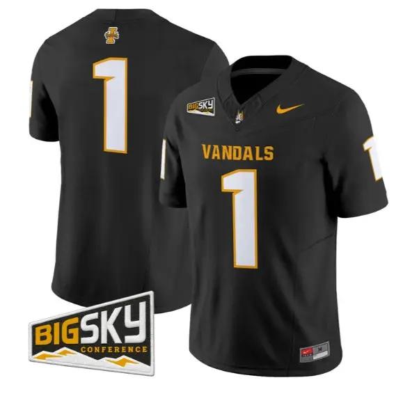 Team Jersey #1 Idaho Vandals Jersey 2026 Vapor Limited All Stitched 2 Team Jersey #1 Idaho Vandals Jersey 2026 Vapor Limited All Stitched by My Store NCAA Football Jerseys
