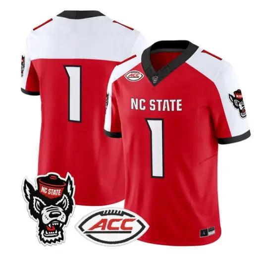 Team Jersey #1 NC State Wolfpack 2026 Vapor Limited All Stitched 1 Team Jersey #1 NC State Wolfpack 2026 Vapor Limited All Stitched by My Store NCAA Football Jerseys