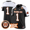 Team Jersey #1 Oklahoma State 2026 Leslie O'neal Limited Stitched by My Store NCAA Football Jerseys