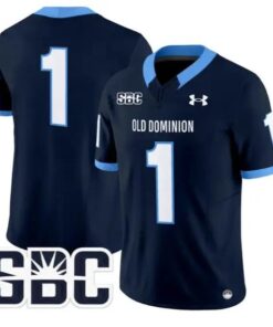 Team Jersey #1 Old Dominion Monarchs 2026 Vapor Limited All Stitched by My Store NCAA Football Jerseys