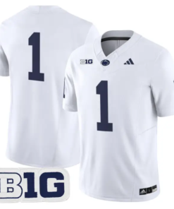 Team Jersey #1 Penn State 2026 No Name on Back Limited Stitched by My Store NCAA Football Jerseys