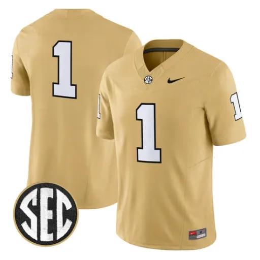Team Jersey #1 Vanderbilt Commodores 2026 Vapor V2 Limited Stitched 3 Team Jersey #1 Vanderbilt Commodores 2026 Vapor V2 Limited Stitched by My Store NCAA Football Jerseys