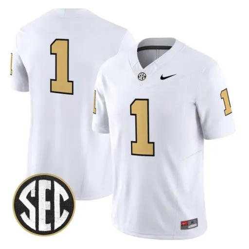 Team Jersey #1 Vanderbilt Commodores 2026 Vapor V2 Limited Stitched 4 Team Jersey #1 Vanderbilt Commodores 2026 Vapor V2 Limited Stitched by My Store NCAA Football Jerseys