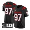 Tom Osborne #97 Nebraska Cornhuskers Jersey 2026 Alter All-black Vapor Stitched 4 Tom Osborne #97 Nebraska Cornhuskers Jersey 2026 Alter All-black Vapor Stitched by My Store NCAA Football Jerseys