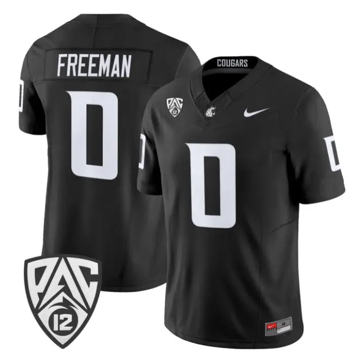 TeamJersey #1 Washington State Cougars 2026 Vapor Stitched 2 TeamJersey #1 Washington State Cougars 2026 Vapor Stitched by My Store NCAA Football Jerseys