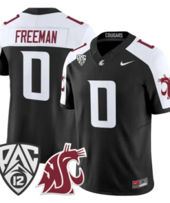 TeamJersey #1 Washington State Cougars 2026 Vapor Stitched by My Store NCAA Football Jerseys