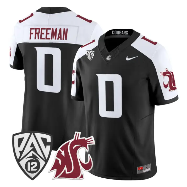 TeamJersey #1 Washington State Cougars 2026 Vapor Stitched 1 TeamJersey #1 Washington State Cougars 2026 Vapor Stitched by My Store NCAA Football Jerseys