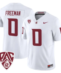 TeamJersey #1 Washington State Cougars 2026 Vapor Stitched 10 TeamJersey #1 Washington State Cougars 2026 Vapor Stitched by My Store NCAA Football Jerseys