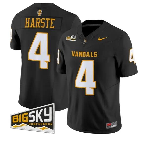 Tony Harste #4 Idaho Vandals Jersey 2026 Vapor Limited All Stitched 2 Tony Harste #4 Idaho Vandals Jersey 2026 Vapor Limited All Stitched by My Store NCAA Football Jerseys