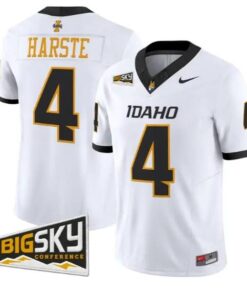 Tony Harste #4 Idaho Vandals Jersey 2026 Vapor Limited All Stitched 6 Tony Harste #4 Idaho Vandals Jersey 2026 Vapor Limited All Stitched by My Store NCAA Football Jerseys