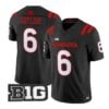 Trae Taylor #6 Nebraska Cornhuskers Jersey 2026 Alter All-black Limited Stitched 11 Trae Taylor #6 Nebraska Cornhuskers Jersey 2026 Alter All-black Limited Stitched by My Store NCAA Football Jerseys