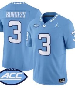 Travis Burgess Jersey #3 North Carolina Tar Heels 2026 All Stitched 7 Travis Burgess Jersey #3 North Carolina Tar Heels 2026 All Stitched by My Store NCAA Football Jerseys
