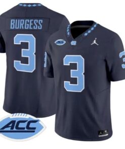 Travis Burgess Jersey #3 North Carolina Tar Heels 2026 All Stitched 9 Travis Burgess Jersey #3 North Carolina Tar Heels 2026 All Stitched by My Store NCAA Football Jerseys