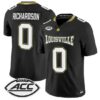 Tre Richardson Jersey #0 Louisville Cardinals 2026 For The Ville Vapor Stitched 4 Tre Richardson Jersey #0 Louisville Cardinals 2026 For The Ville Vapor Stitched by My Store NCAA Football Jerseys