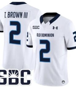 Tre' Brown III Jersey #2 Old Dominion Monarchs 2026 Limited Stitched 7 Tre' Brown III Jersey #2 Old Dominion Monarchs 2026 Limited Stitched by My Store NCAA Football Jerseys