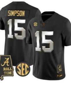 Ty Simpson #15 Alabama Crimson Tide Jersey 2026 Alabama Map Stitched 7 Ty Simpson #15 Alabama Crimson Tide Jersey 2026 Alabama Map Stitched by My Store NCAA Football Jerseys