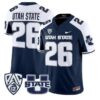 Utah State Jersey #26 Utah State Aggies 2026 Vapor Limited Stitched by My Store NCAA Football Jerseys