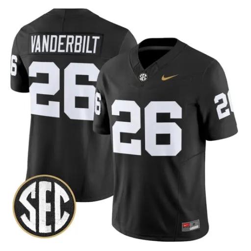 Vanderbilt Jersey #26 Vanderbilt Commodores 2026 Vapor V2 All Stitched 2 Vanderbilt Jersey #26 Vanderbilt Commodores 2026 Vapor V2 All Stitched by My Store NCAA Football Jerseys