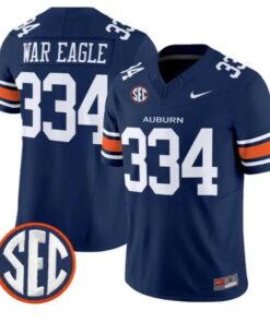War Eagle #334 Auburn Tigers Jersey 2026 Vapor Limited All Stitched 5 War Eagle #334 Auburn Tigers Jersey 2026 Vapor Limited All Stitched by My Store NCAA Football Jerseys