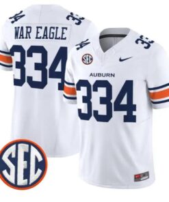 War Eagle #334 Auburn Tigers Jersey 2026 Vapor Limited All Stitched 6 War Eagle #334 Auburn Tigers Jersey 2026 Vapor Limited All Stitched by My Store NCAA Football Jerseys