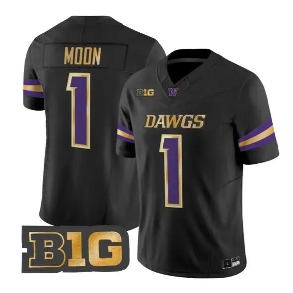 Warren Moon #1 Washington Huskies Jersey 2026 Unleash the Dawgs Vapor Stitched 1 Warren Moon #1 Washington Huskies Jersey 2026 Unleash the Dawgs Vapor Stitched by My Store NCAA Football Jerseys