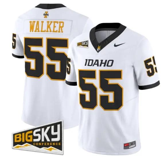 Wayne Walker #55 Idaho Vandals Jersey 2026 Vapor Limited All Stitched 3 Wayne Walker #55 Idaho Vandals Jersey 2026 Vapor Limited All Stitched by My Store NCAA Football Jerseys