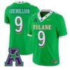 ZeonChriss-Gremillion_9TulaneGreenWaveJersey2026CityEditionStitched - Malcom Terry Zeon Chriss-Gremillion #9 Tulane Green Wave Jersey 2026 City Edition Stitched by My Store NCAA Football Jerseys