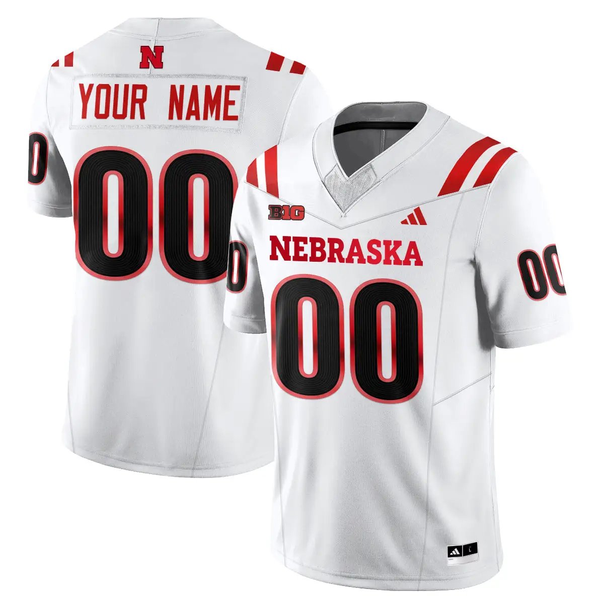 Nebraska Huskers 2026 "The Fire Rises" Vapor Custom Jersey - Stitched by Nebraska Huskers