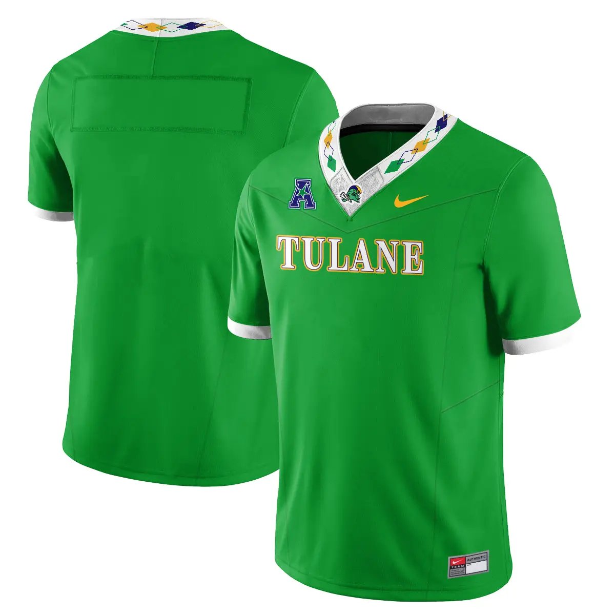 Tulane Green Wave 2026 City Football Vapor Jersey - Stitched 11 Tulane Green Wave 2026 City Football Vapor Jersey - Stitched by Tulane Green Wave