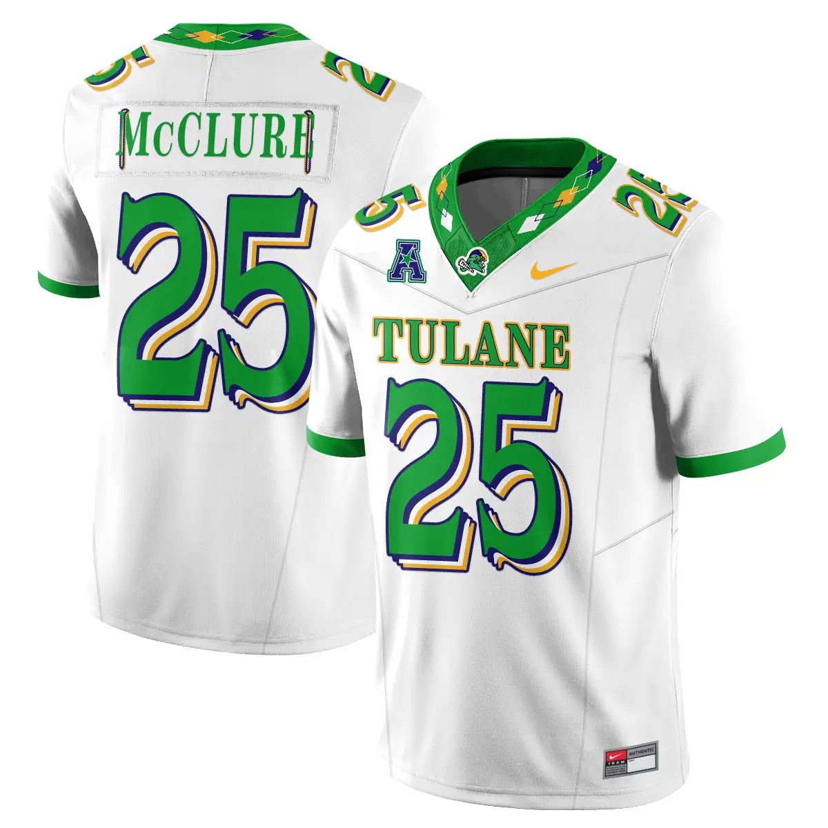 Tulane Green Wave 2026 City Football Vapor Jersey - Stitched 23 Tulane Green Wave 2026 City Football Vapor Jersey - Stitched by Tulane Green Wave