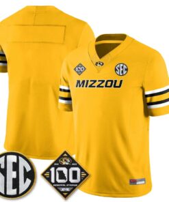 MIZZ 100th Anniversary of Memorial Stadium Vapor Jersey - Stitched by Missouri Tigers