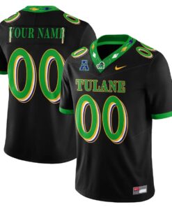 Tulane Green Wave 2026 City Football Vapor Custom Jersey - Stitched 4 Tulane Green Wave 2026 City Football Vapor Custom Jersey - Stitched by Tulane Green Wave