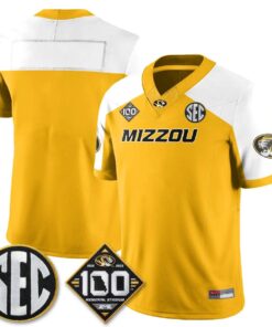 MIZZ 100th Anniversary of Memorial Stadium Vapor Jersey - Stitched by Missouri Tigers