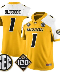 MIZZ 100th Anniversary of Memorial Stadium Vapor Jersey - Stitched by Missouri Tigers