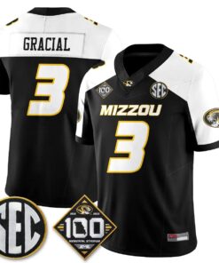 MIZZ 100th Anniversary of Memorial Stadium Vapor Jersey - Stitched by Missouri Tigers