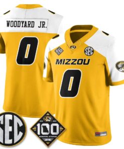 MIZZ 100th Anniversary of Memorial Stadium Vapor Jersey - Stitched by Missouri Tigers