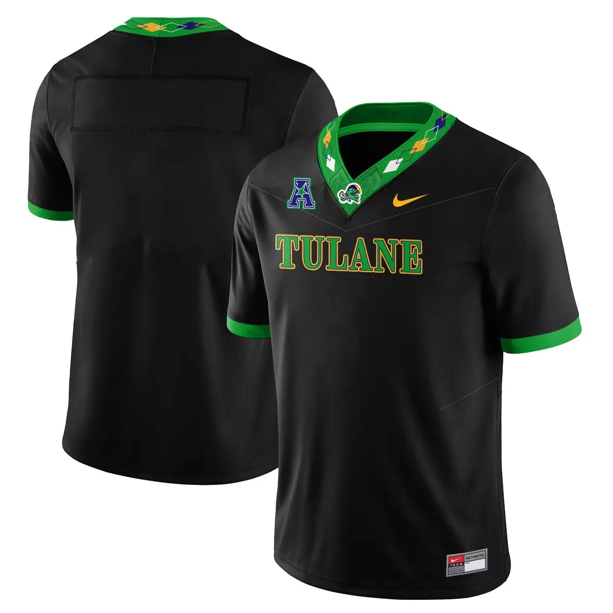Tulane Green Wave 2026 City Football Vapor Jersey - Stitched 20 Tulane Green Wave 2026 City Football Vapor Jersey - Stitched by Tulane Green Wave